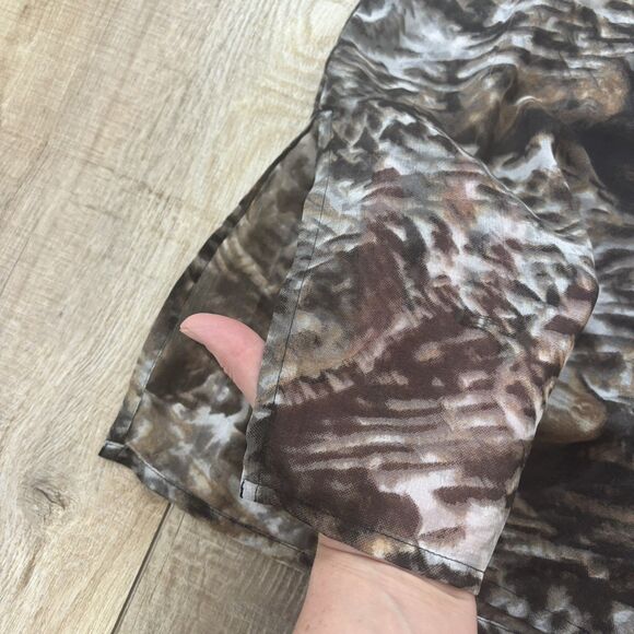 Chicos Womens Beaded Tunic Size 3 Sheer Maximalist Mob Wife Glam Boho Ethnic - Picture 9 of 15